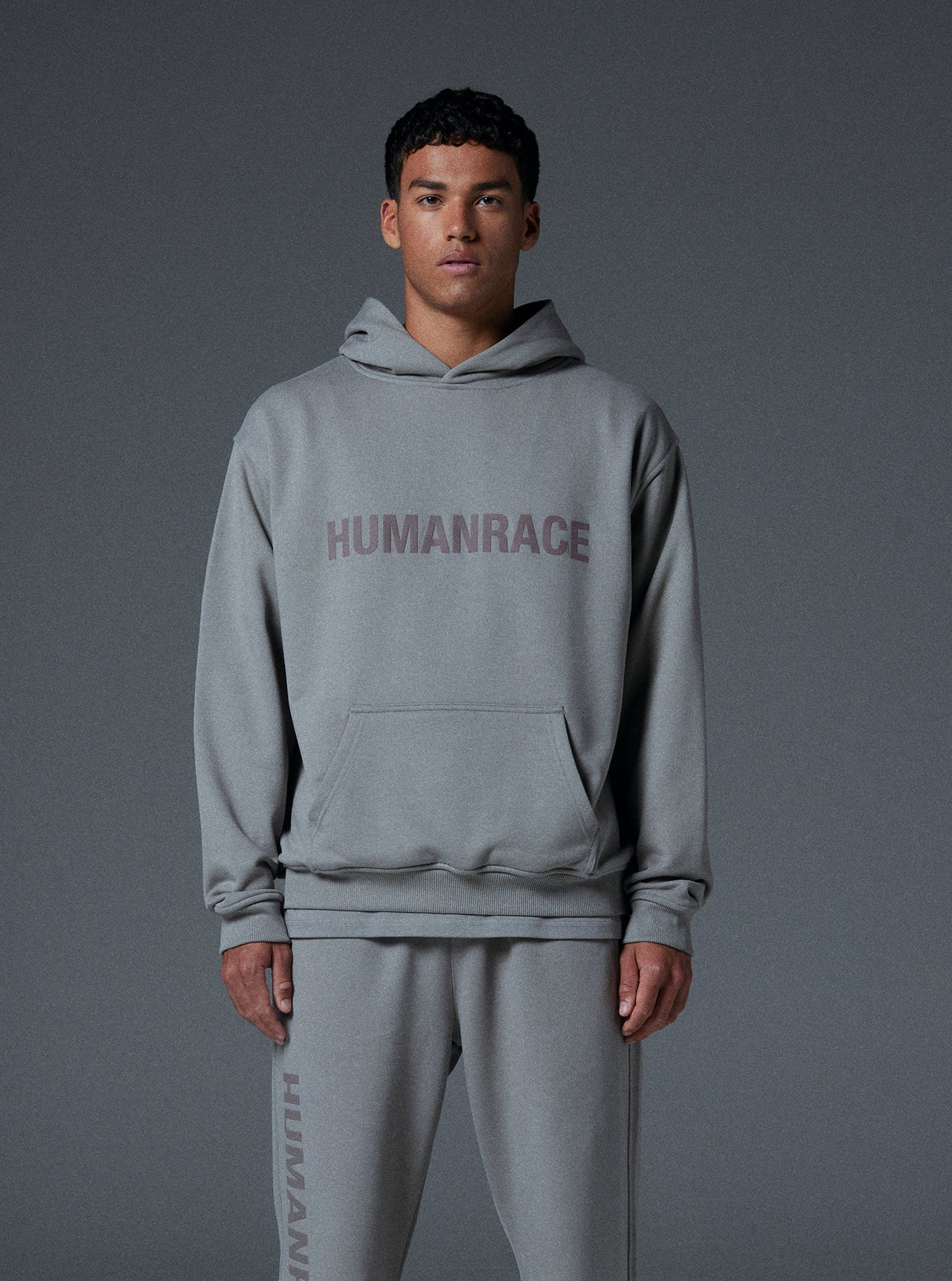 Human Hoodie in Desert Grey