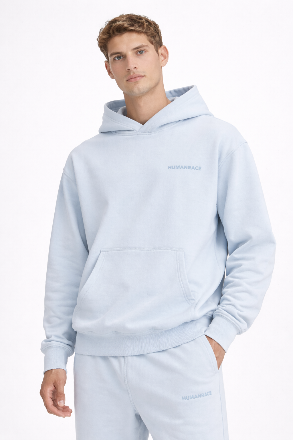 Erisi Hoodie in Soft Blue