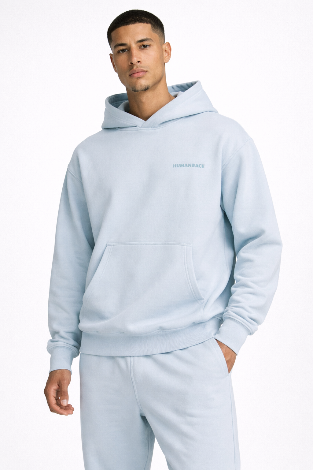 Erisi Hoodie in Soft Blue