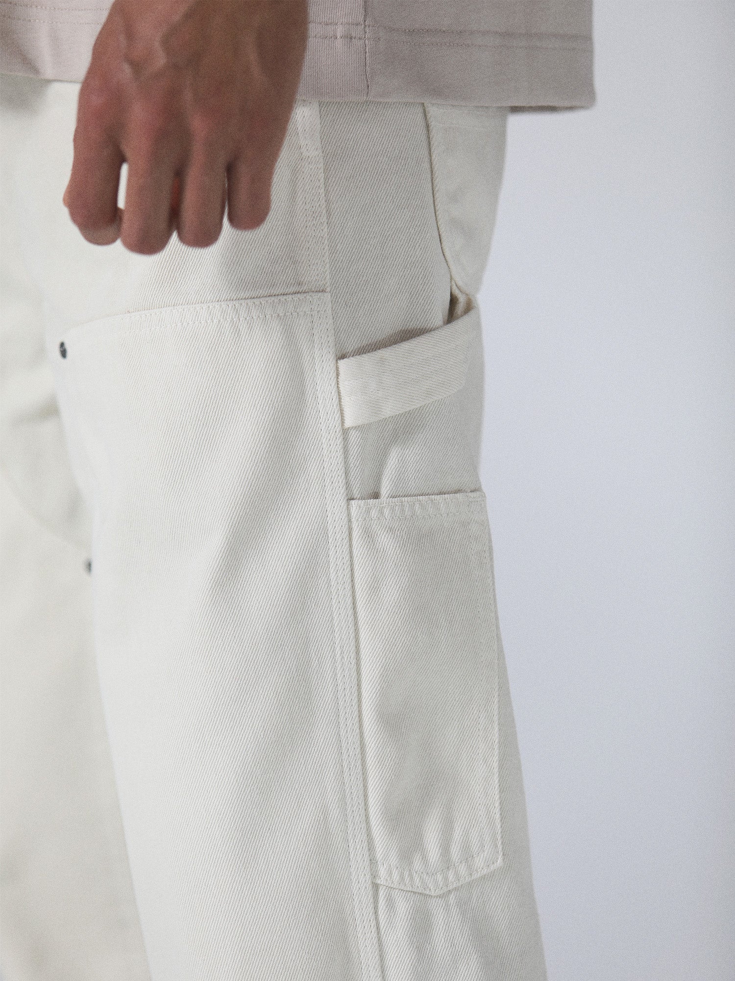 Genetics Carpenter Jean in Ecru