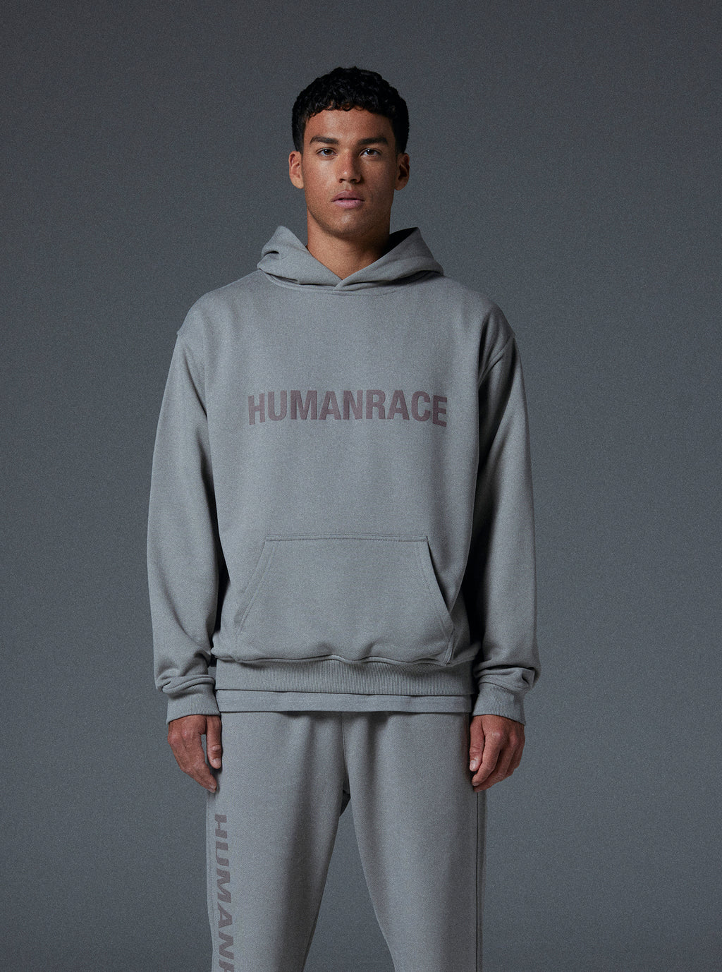 Human Hoodie in Desert Grey