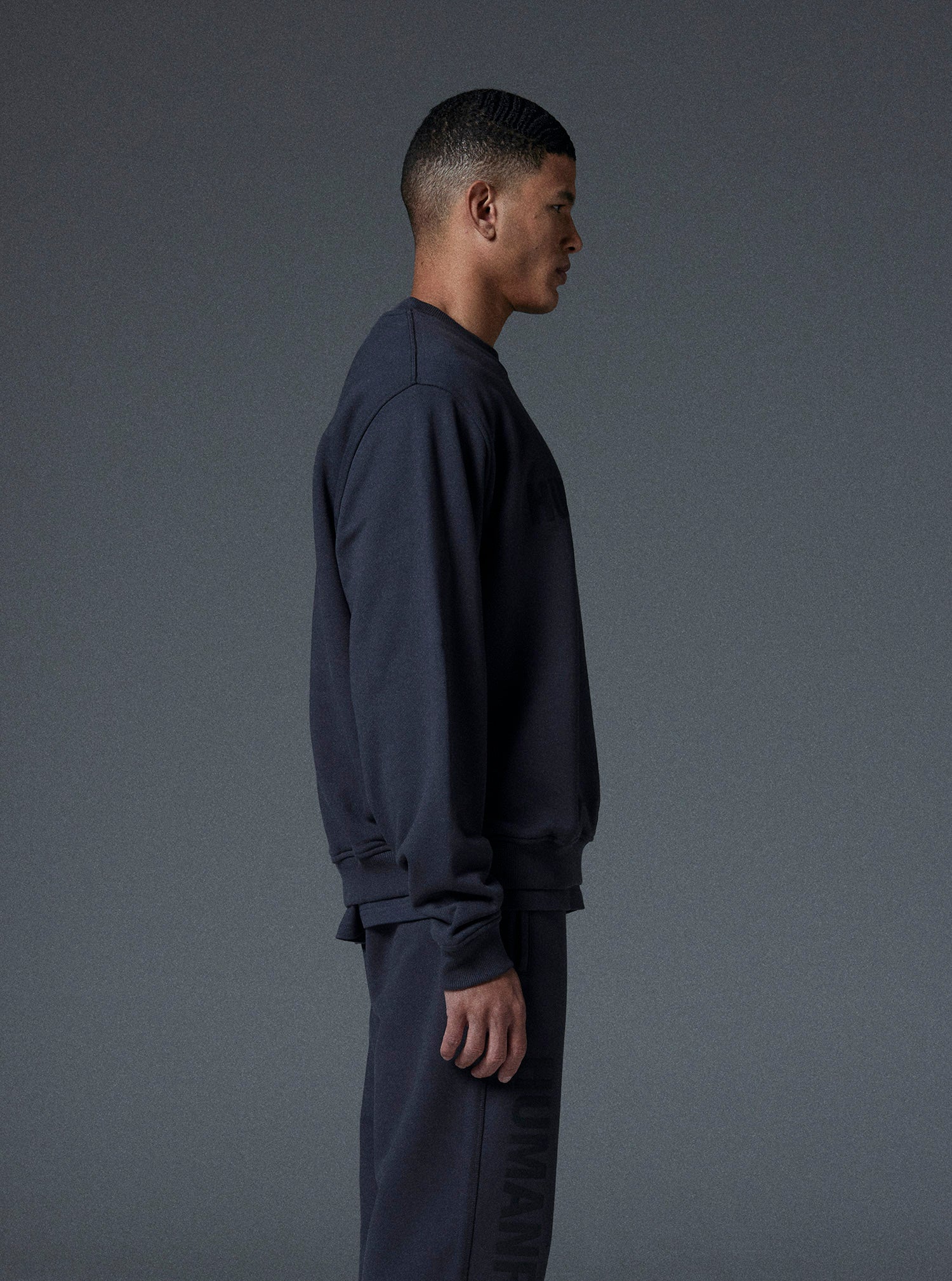 Planet Crewneck in Dusty Grey