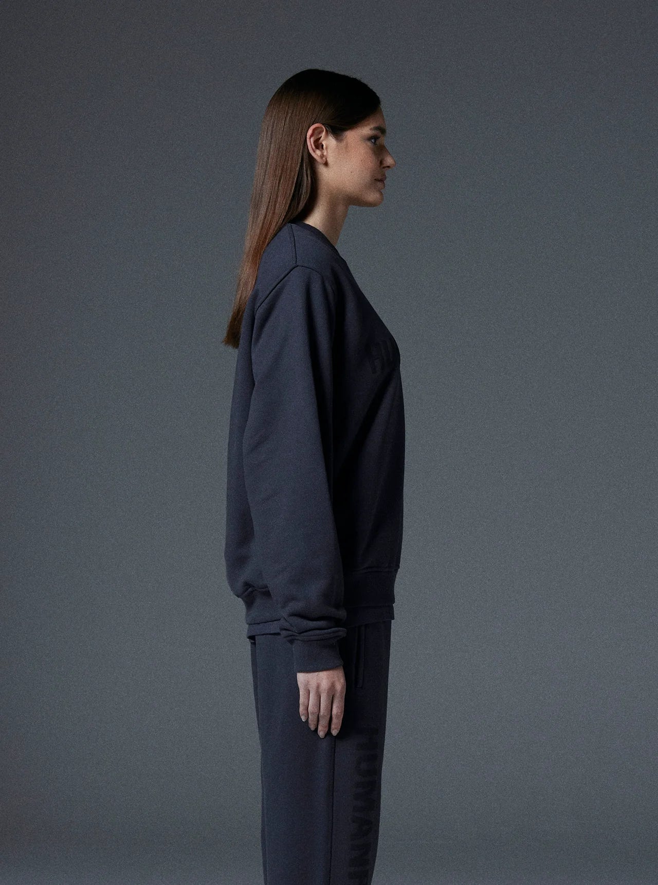 Planet Crewneck in Dusty Grey