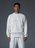 Planet Crewneck in Bone White