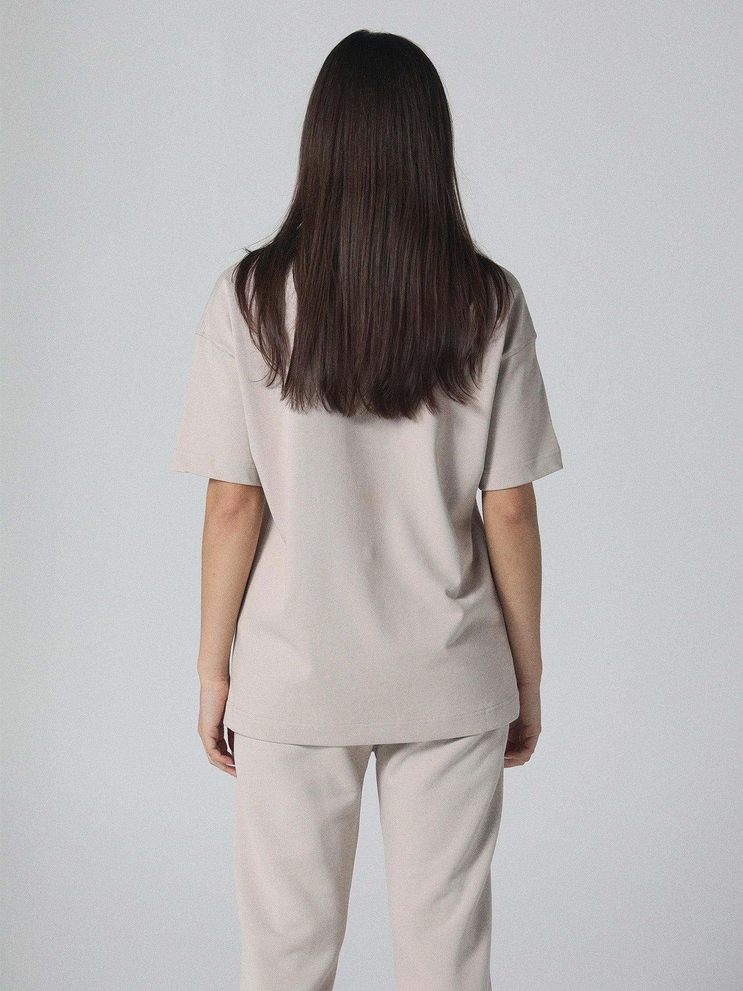 Space T-Shirt in Deep Taupe