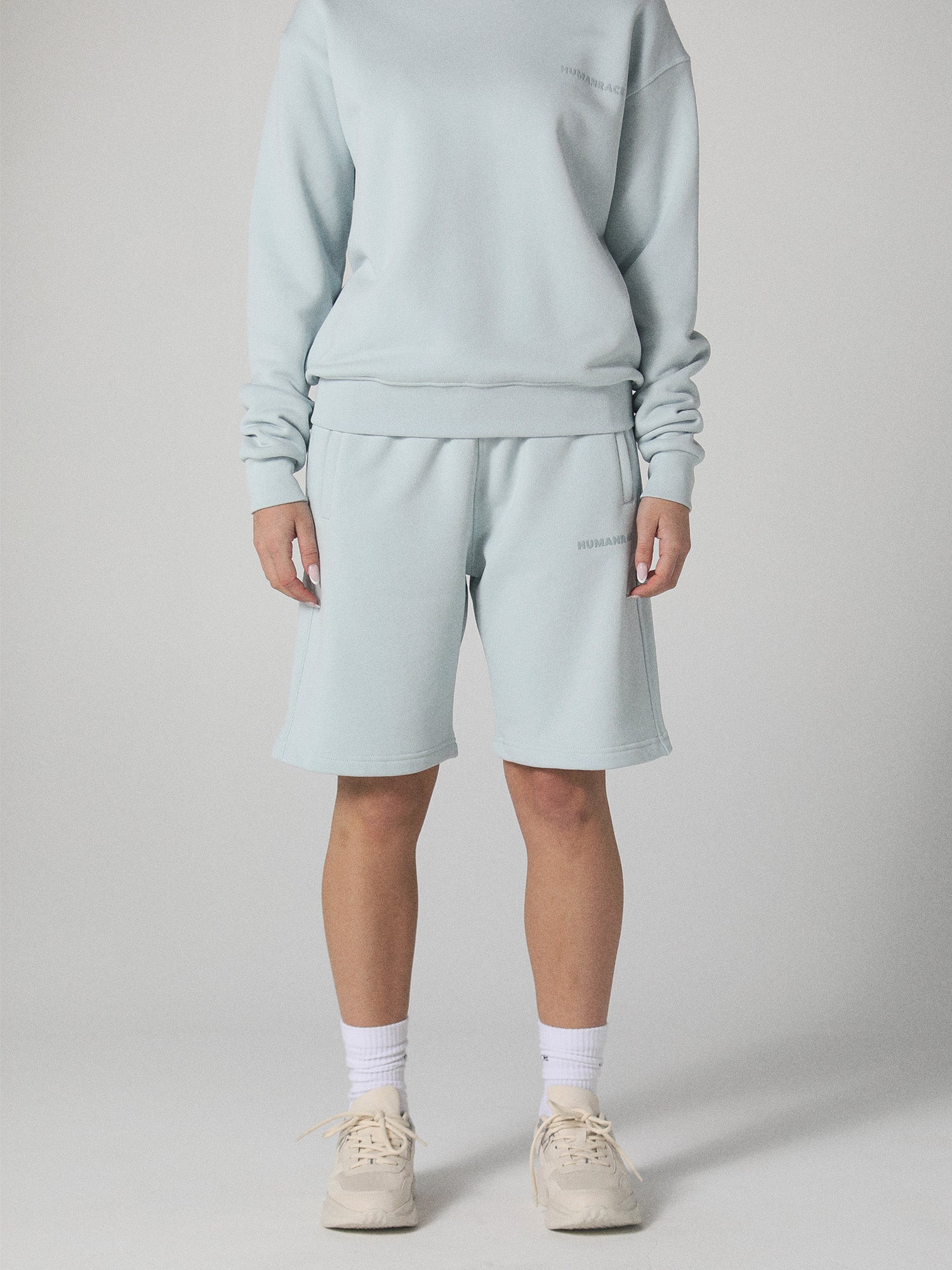 Stars Shorts in Soft Blue