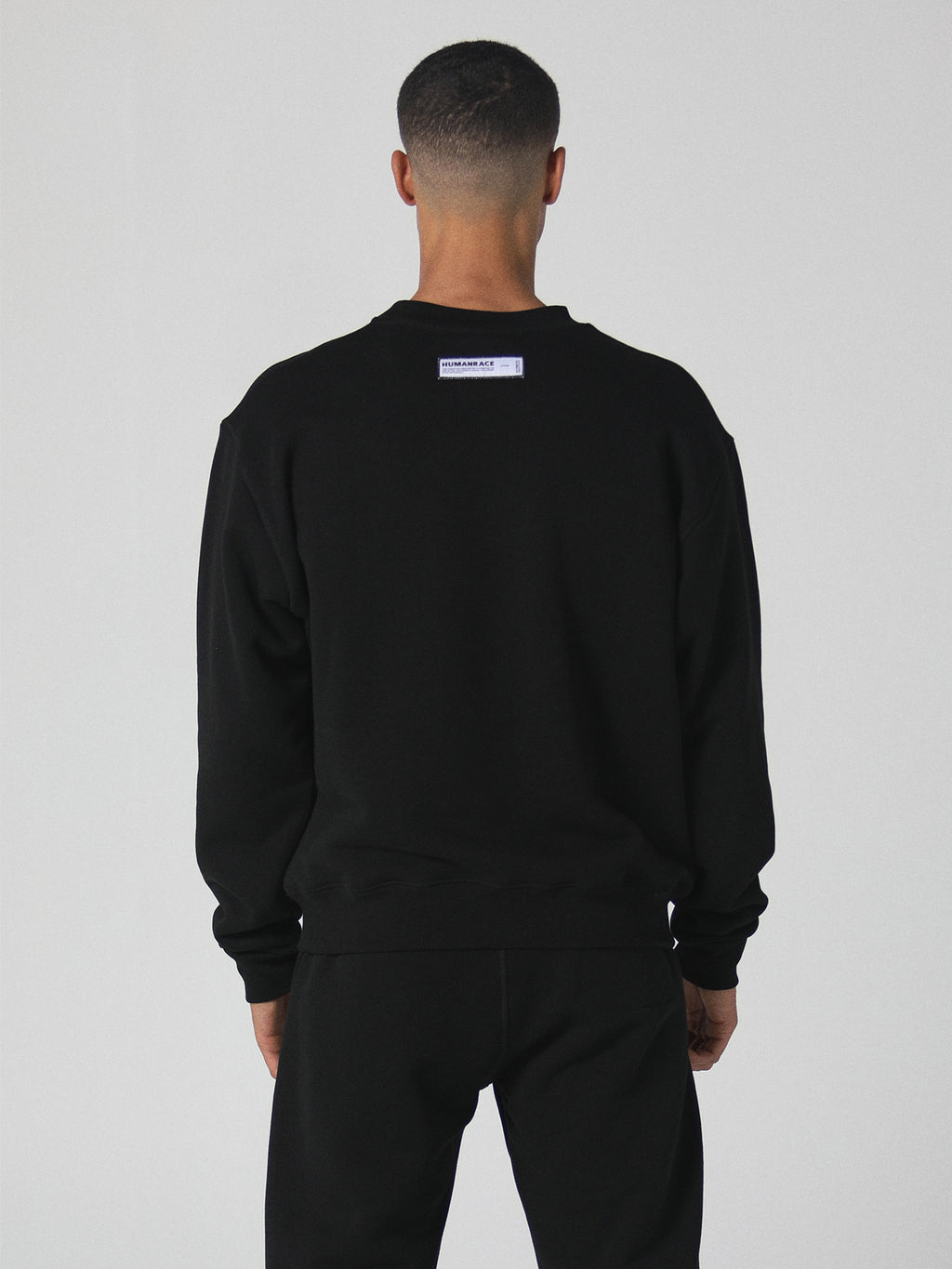 World Crewneck in Black