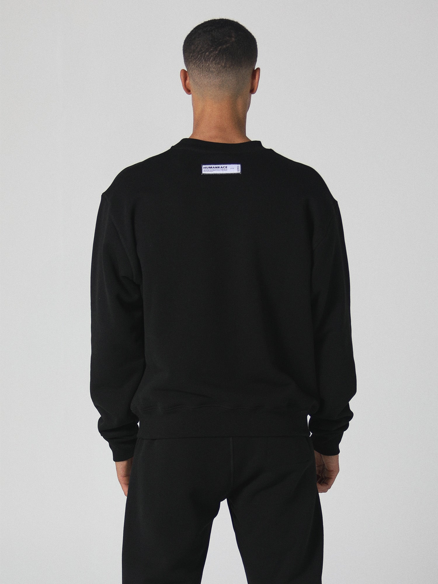 World Crewneck in Black