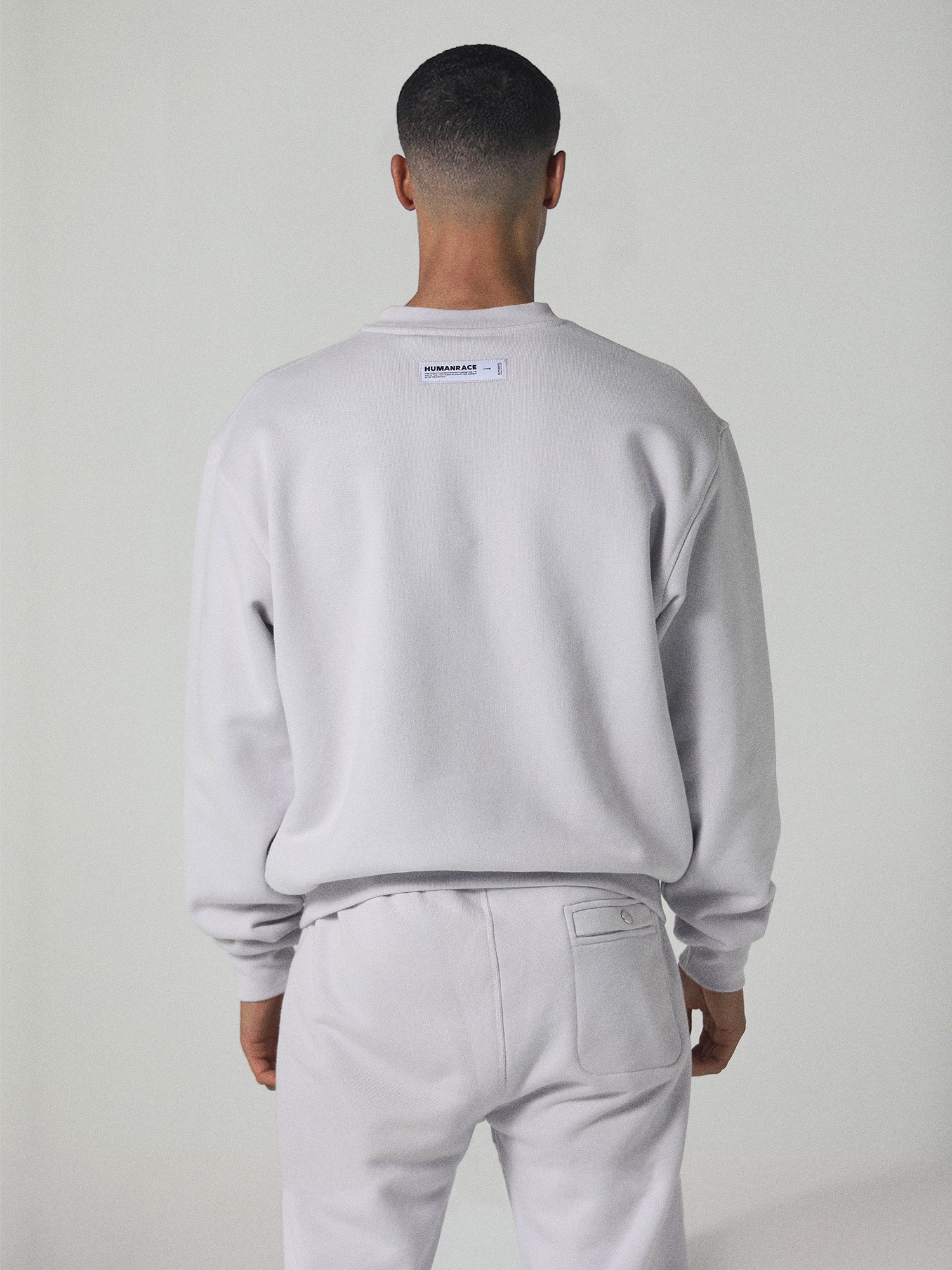 World Crewneck in Orchid Purple