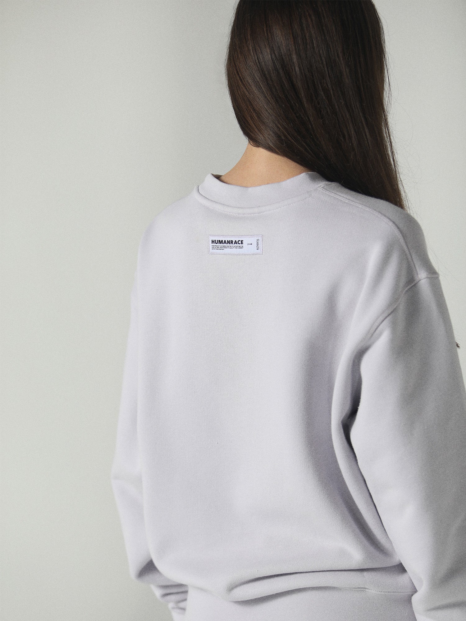 World Crewneck in Orchid Purple