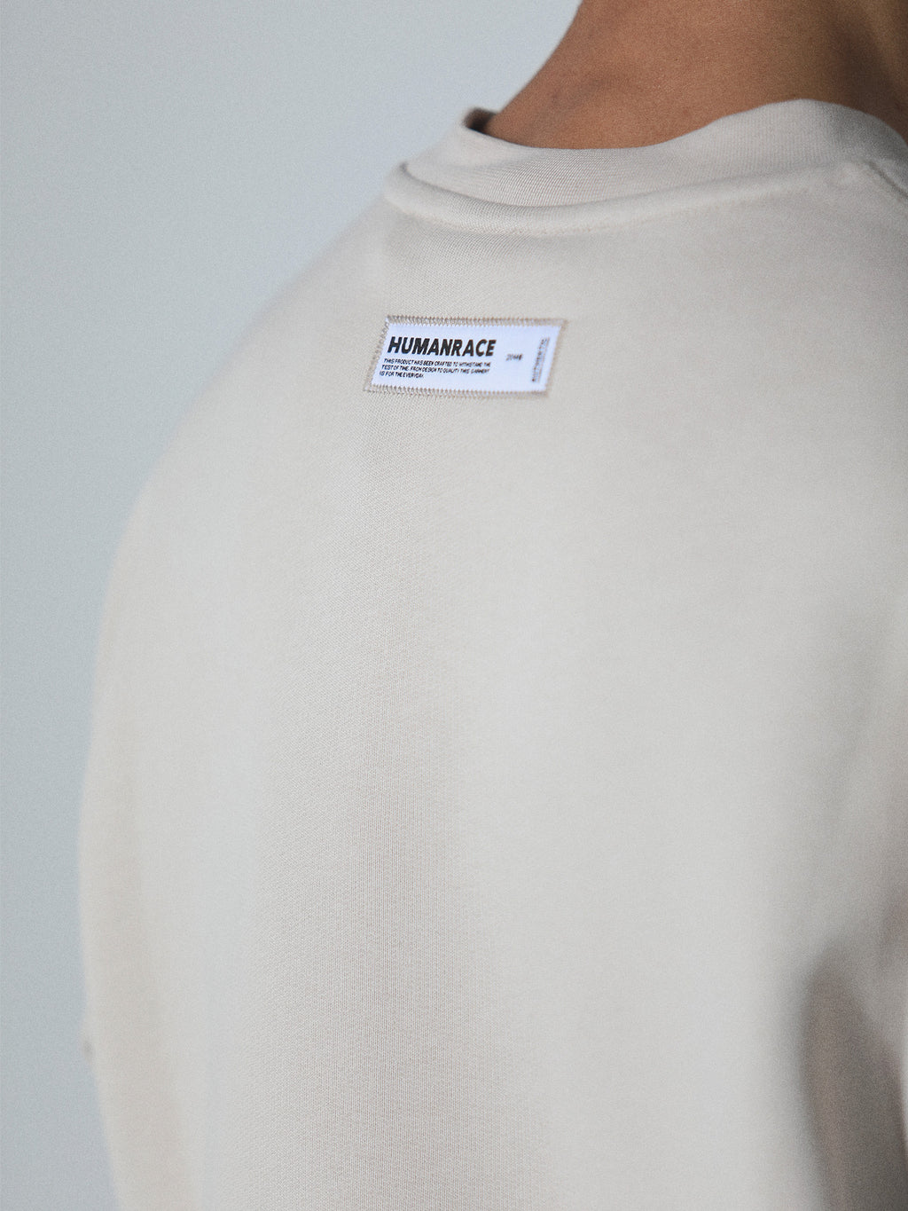 World Crewneck in Deep Taupe